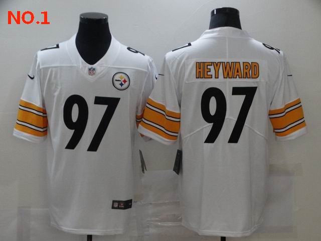 Cheap Men's Pittsburgh Steelers #97 Cameron Heyward Jerseys-33